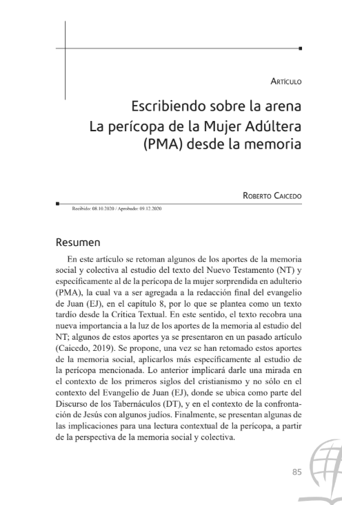 Portada del artículo