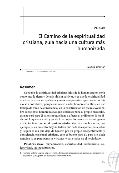 Portada del artículo