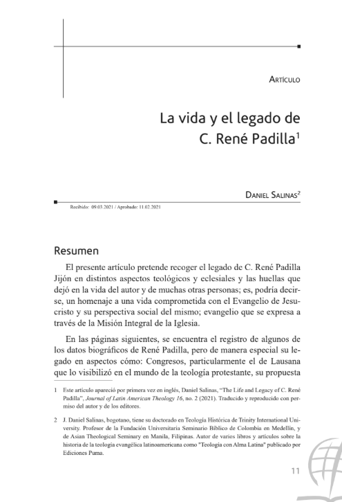 Portada del artículo