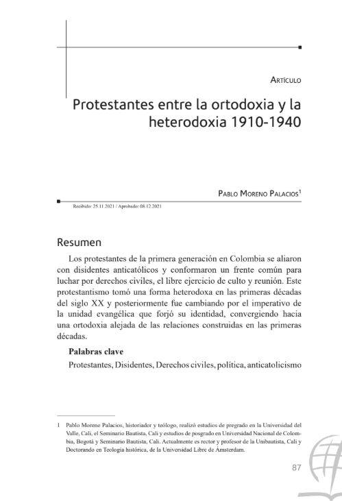 Portada del artículo