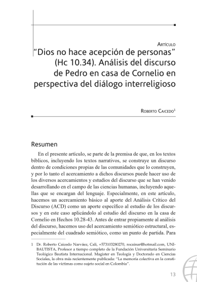 Portada del artículo